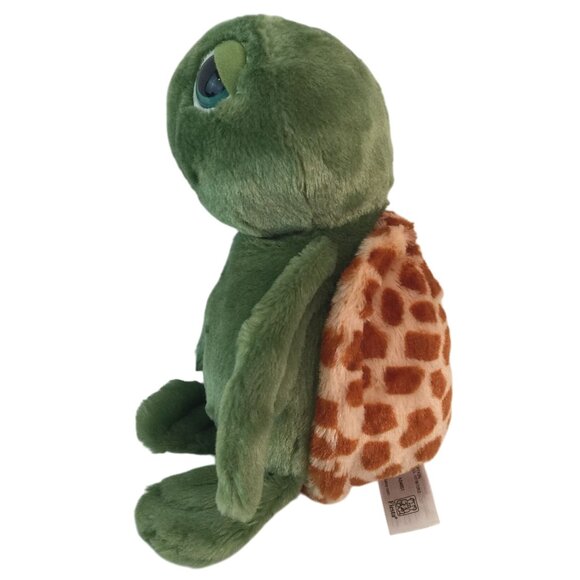 Fiesta Travel Tails 8.5" BB Turtle Plush Stuffed Animal Toy Tortoise Green - Picture 4 of 7